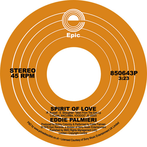 Eddie PALMIERI - Spirit Of Love