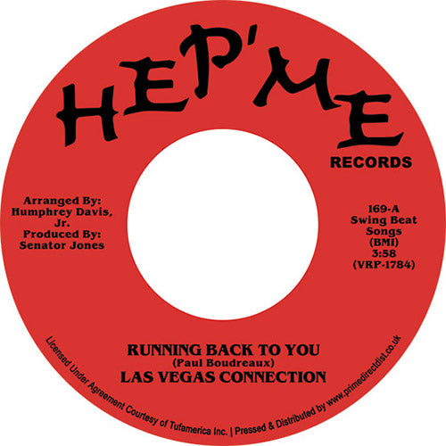 Las Vegas Connection - Running Back To You / Can't Nobody Love Me Like You Do
