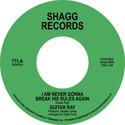 Guitar Ray - You're Gonna Wreck My Life / I Am Never Gonna Break His Rules Again (RSD 2022)