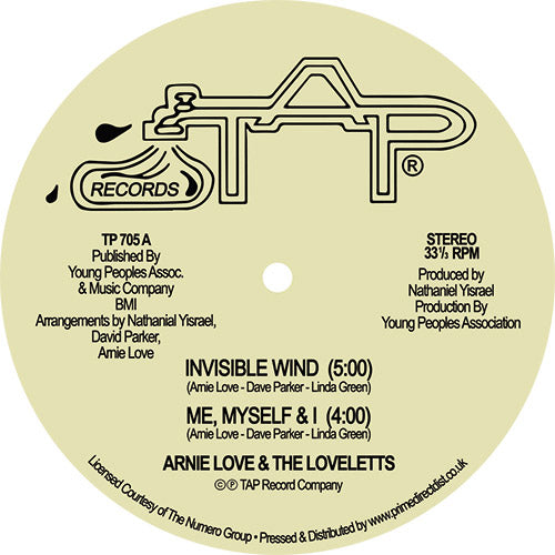 Arnie Love & The Loveletts - Invisible Wind (RSD 2021)