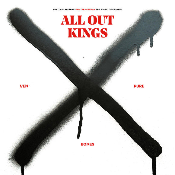 Various Artists - Writers On Wax X - All Out Kings (White Vinyl, OBI)