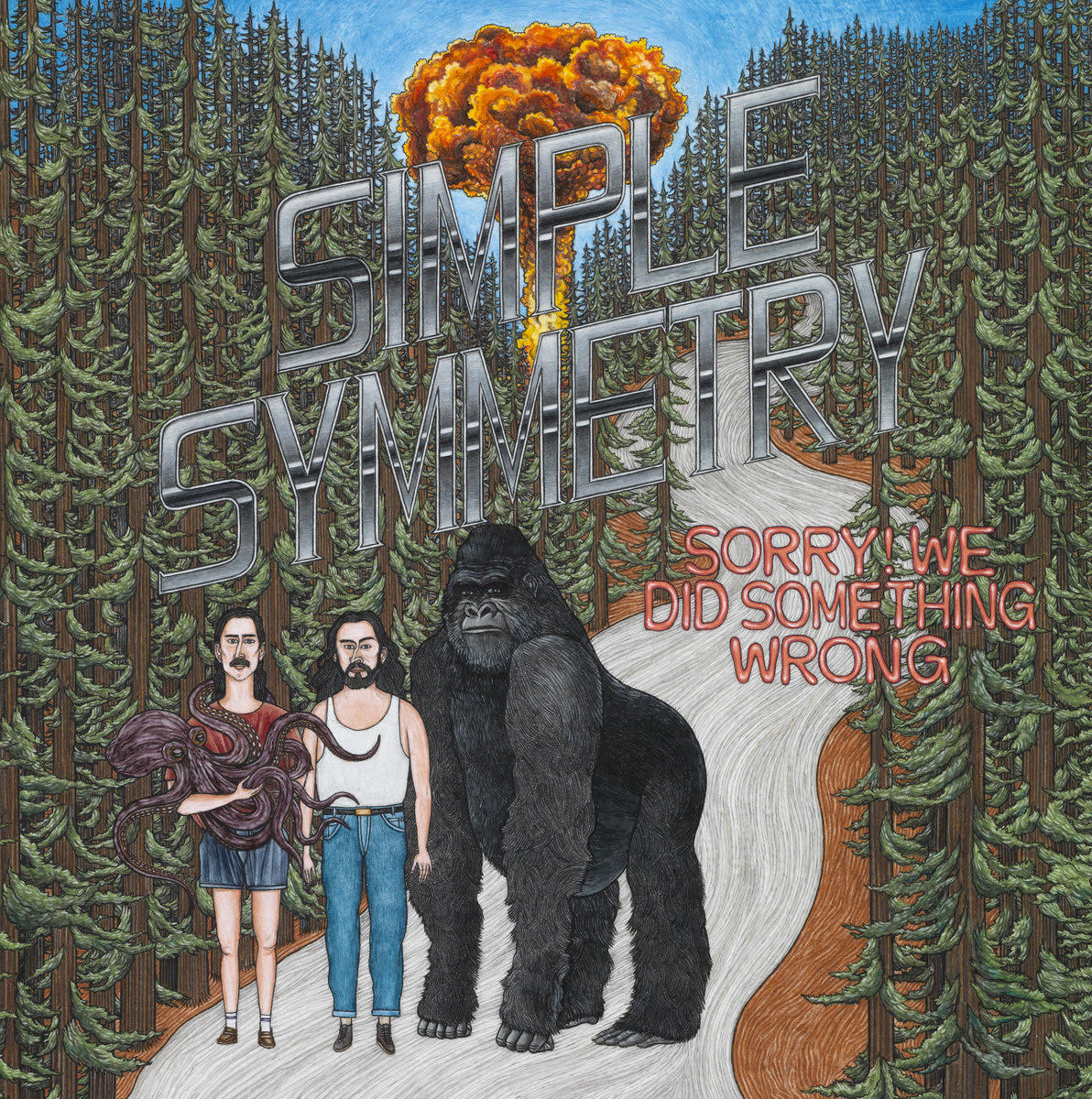 SIMPLE SYMMETRY - SORRY! WE DID SOMETHING WRONG LP