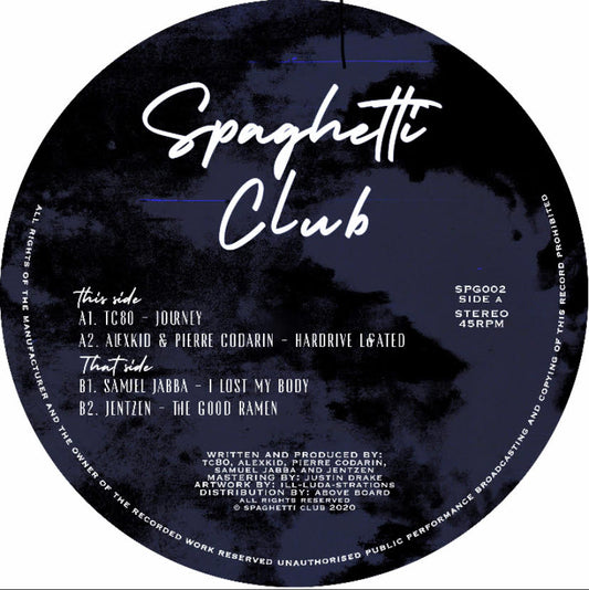 TC80 / Alexkid & Pierre Codarin / Samuel Jabba / Jentzen - Spaghetti Club 002