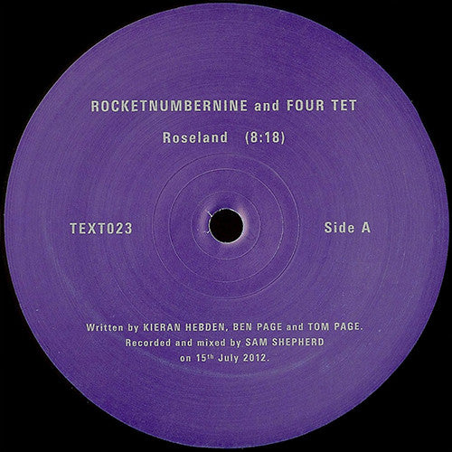 Rocketnumbernine And Four Tet - Roseland