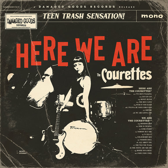 The Courettes - Here We Are The Courettes [CD]