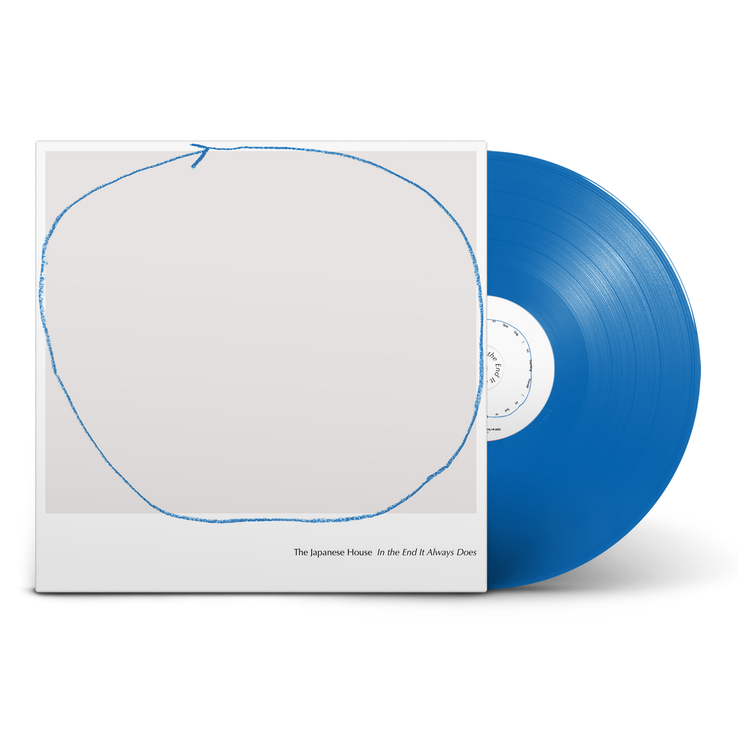 THE JAPANESE HOUSE - IN THE END IT ALWAYS DOES [CORNFLOWER BLUE]