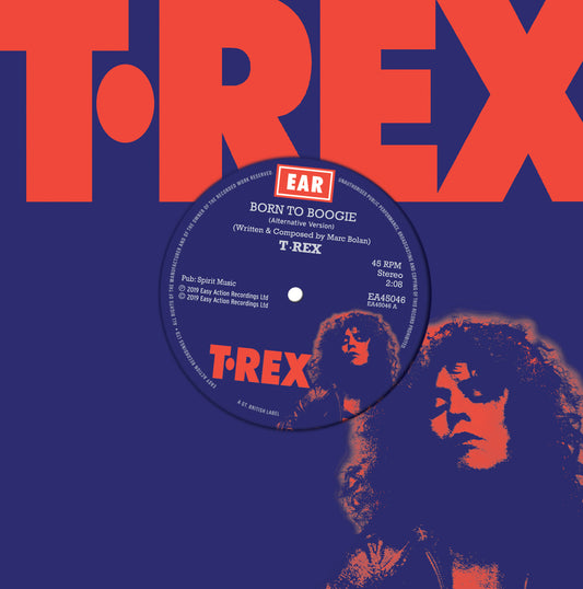 T. Rex - Born To Boogie [7" Blue Vinyl]