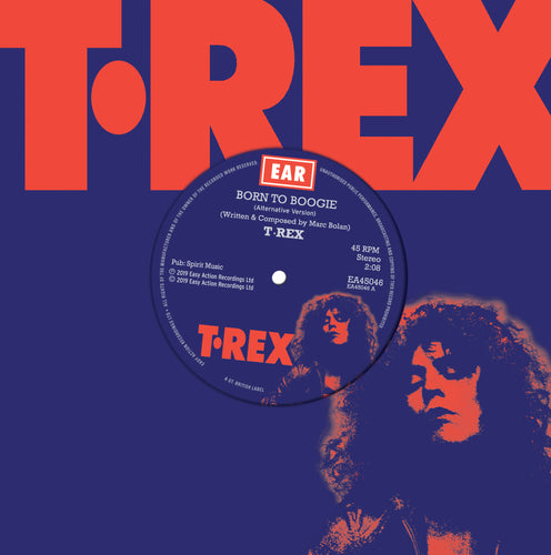 T. Rex - Born To Boogie [7" Blue Vinyl]