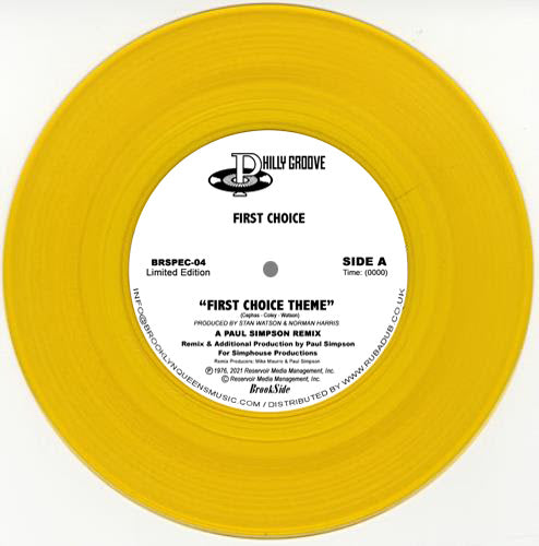 First Choice - First Choice Theme (Paul Simpson Remixes)