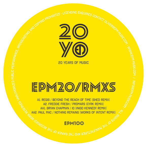 various artists - EPM20/RMXS [Black Vinyl]