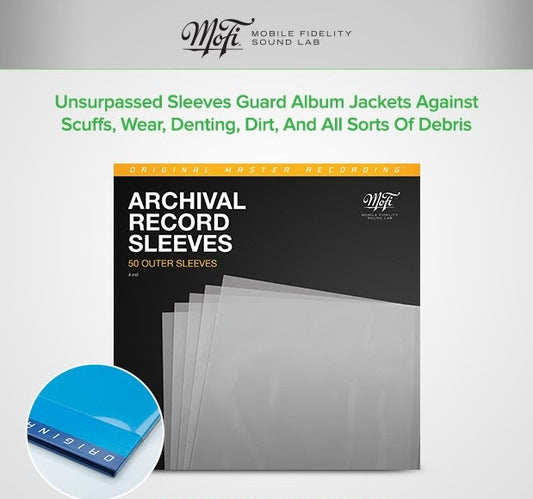 MOBILE FIDELITY - Record Outer Sleeves (50pk)