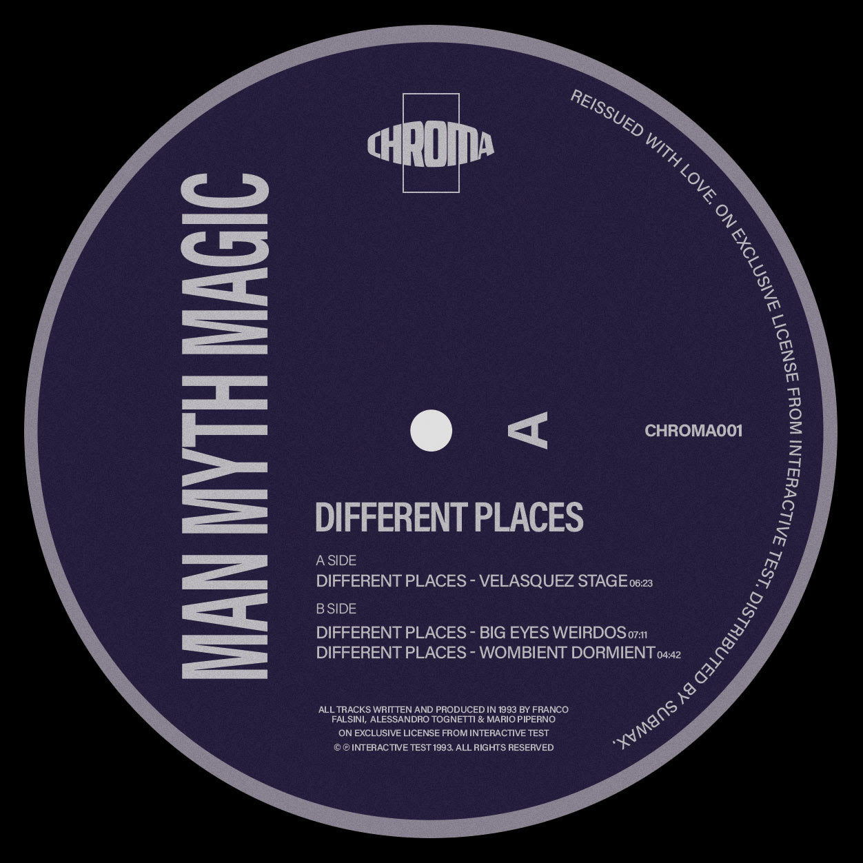Man Myth Magic - Different Places (Reissue)