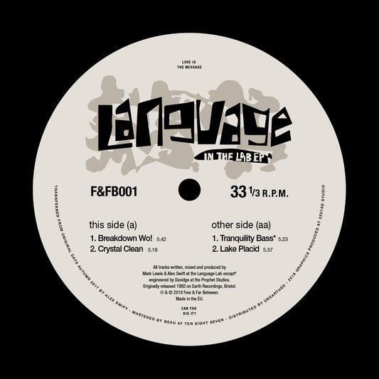 Language - In The Lab EP [Repress]