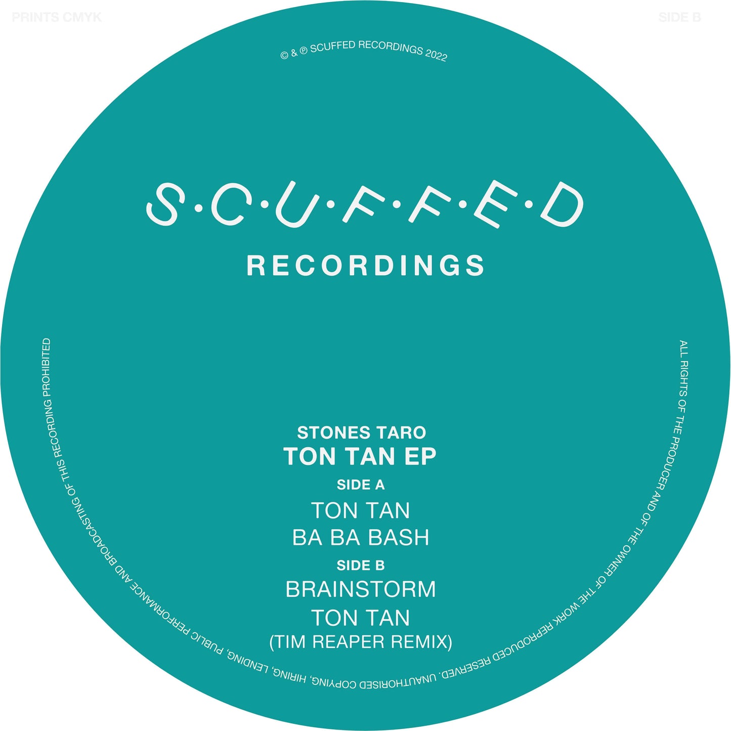 Stones Taro - Ton Tan EP (Incl. Tim Reaper Remix)