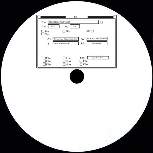 Unknown Artist - Tell Me (How It Feels) / Forget Me Nots (PsychoFunk Mixes)