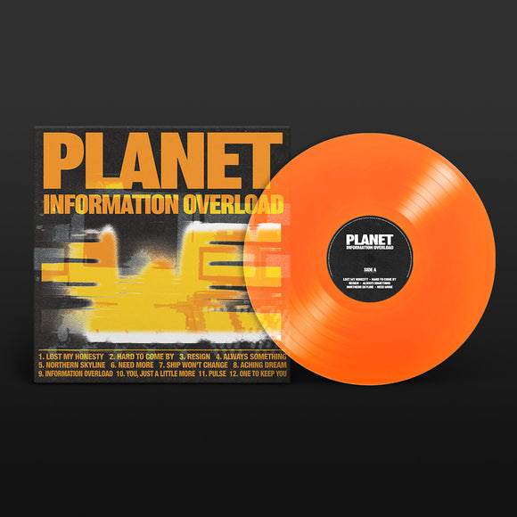 Planet - Information Overload [Orange Vinyl]