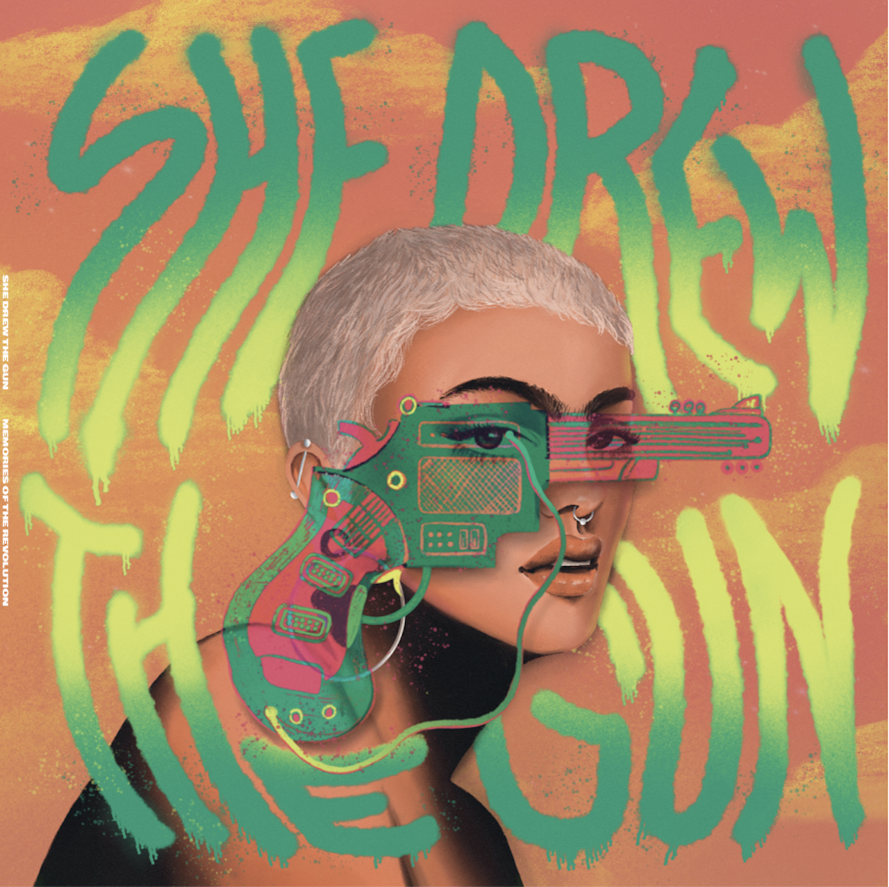 She Drew The Gun - Memories Of The Revolution [Orange and Green Double LP]