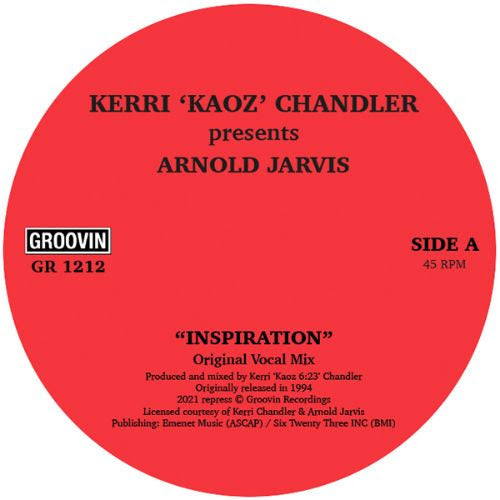 Kerri 'Kaoz' Chandler & Arnold Jarvis - Inspiration [Repress]