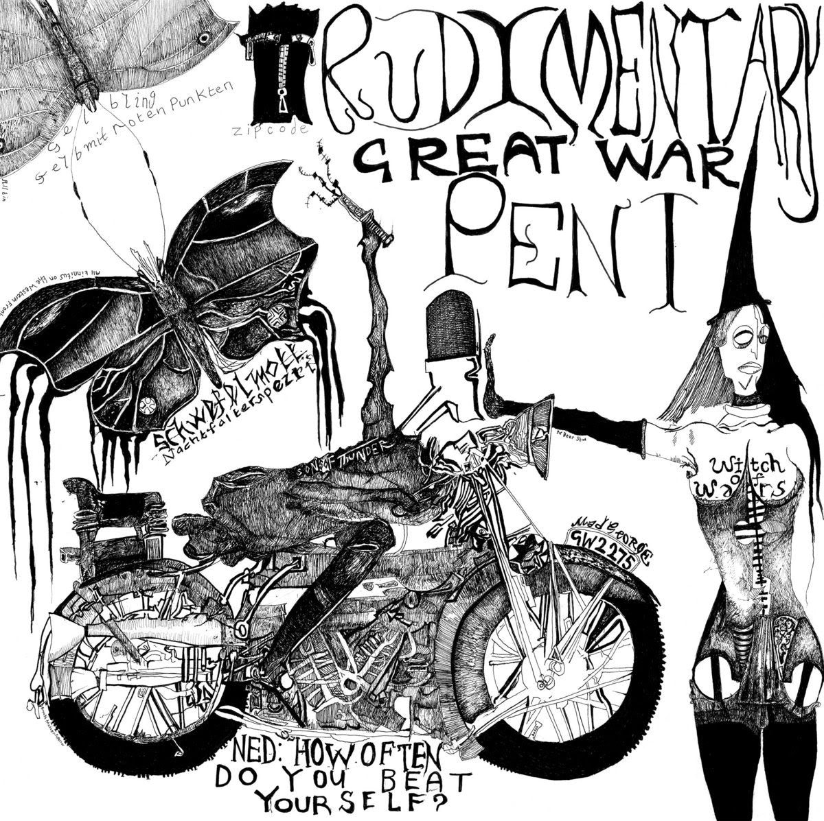 Rudimentary Peni – Great War [CD]