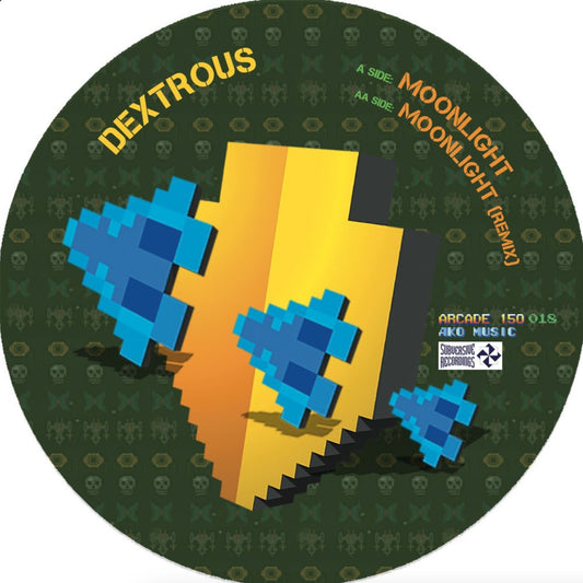 Dextrous - Moonlight / Moonlight (Remix) [12" Moonlight Blue Vinyl]
