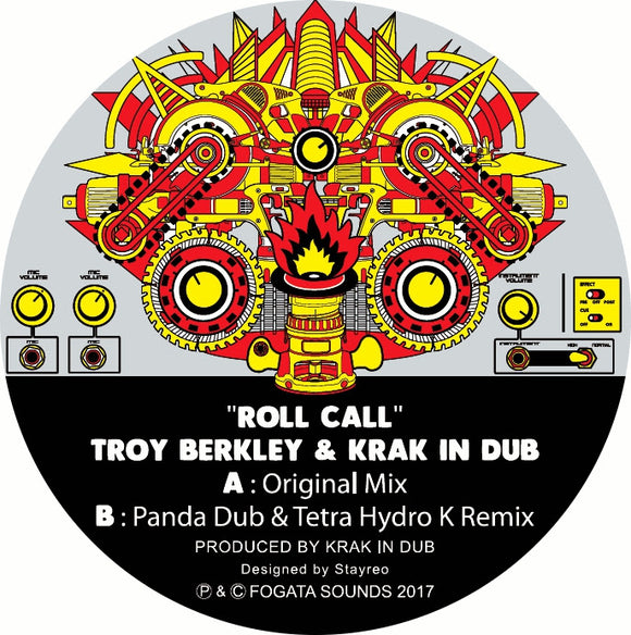 Troy Berkley & Krak In Dub - Roll Call