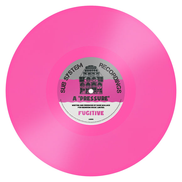 Fugitive - Pressure / M-Beat Remix [Pink Vinyl]
