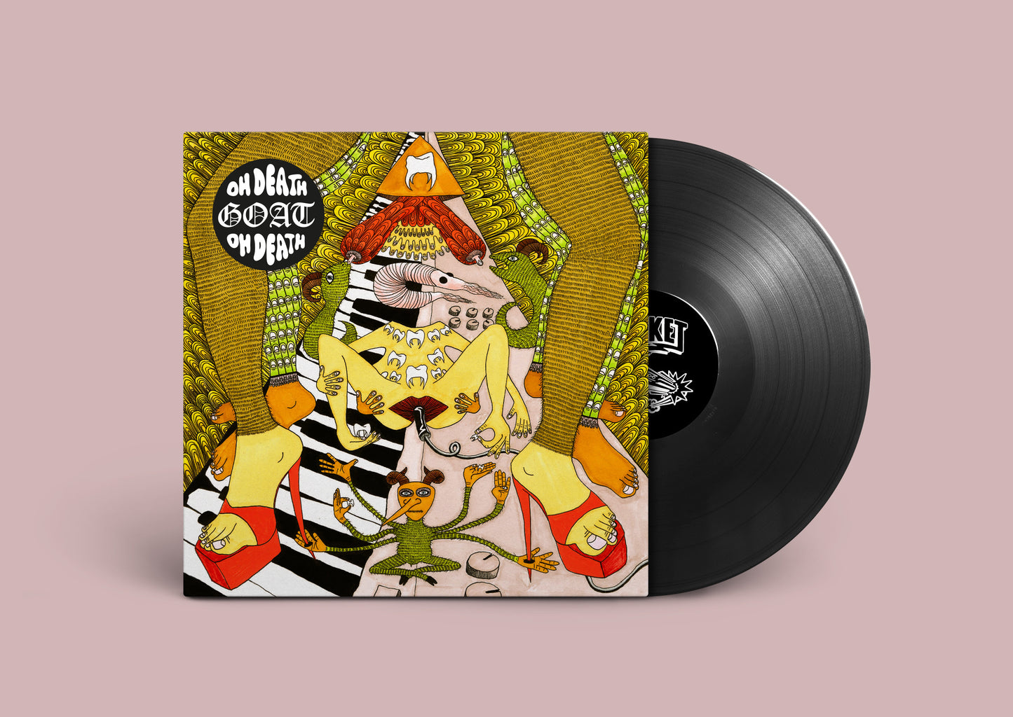 Goat - Oh Death [Blackened Black Vinyl]