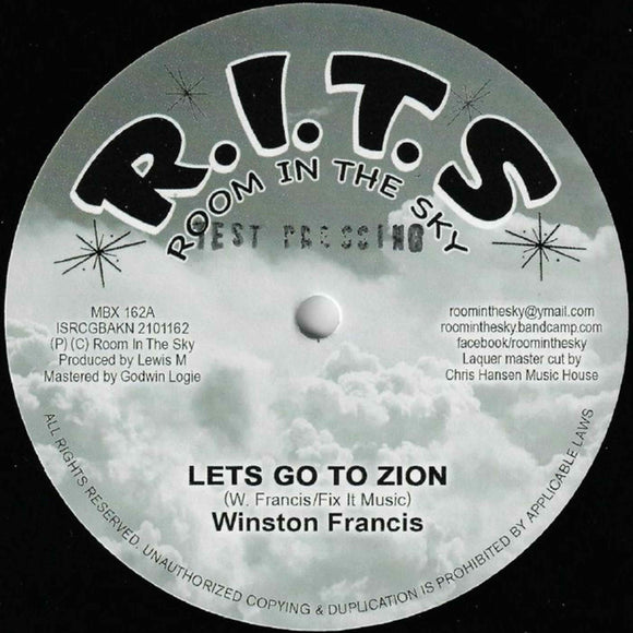 Winston Francis - Lets Go To Zion