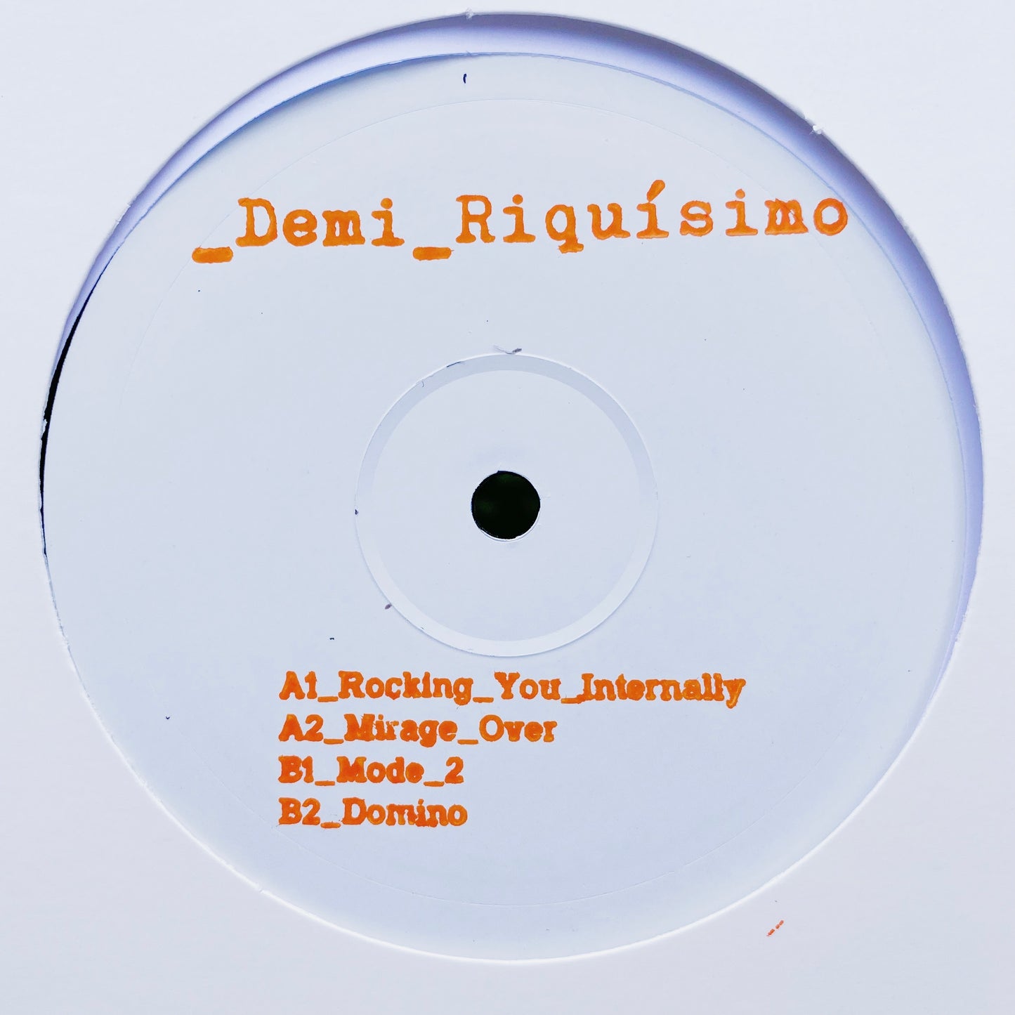 DEMI RIQUÍ­SIMO - MIRAGE OVER SEMI DELICIOUS