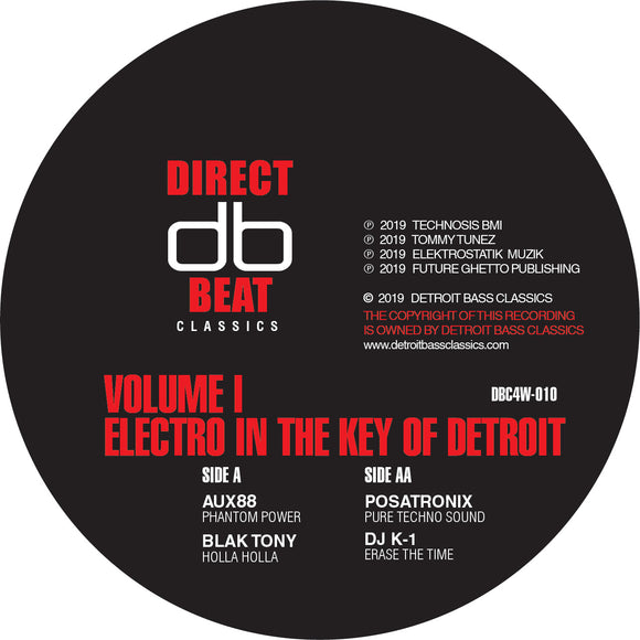 Various - Electro In The Key Of Detroit Vol1