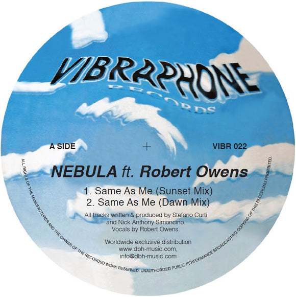Nebula feat Robert Owens - Same As Me (incl Simoncino RMX)