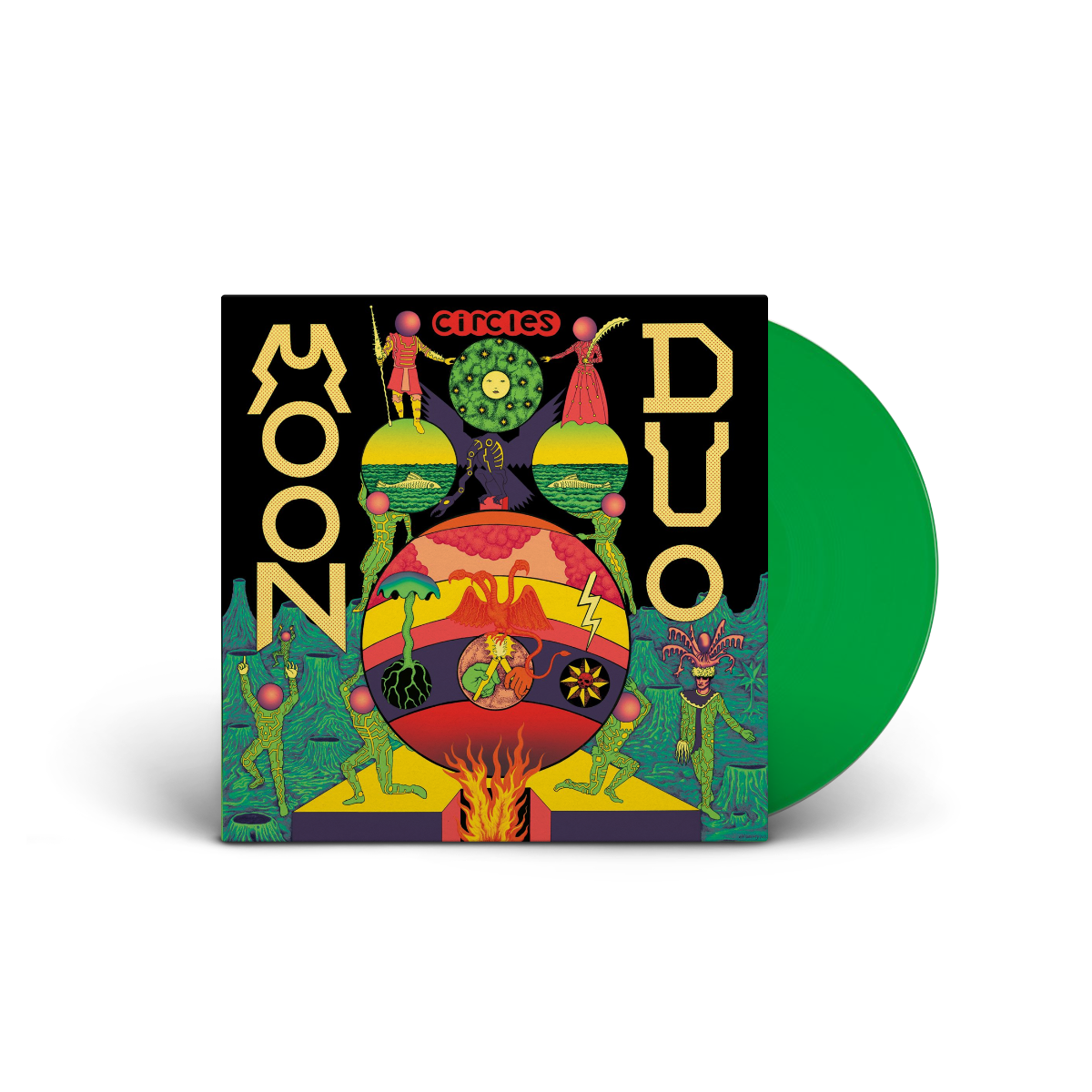 Moon Duo - Circles [Green Vinyl]