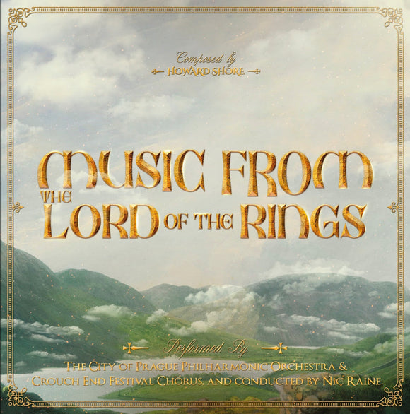 The City Of Prague Philharmonic Orchestra - Lord of The Rings Trilogy [3LP Brown Vinyl]