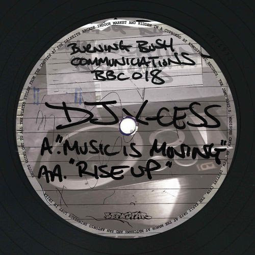 DJ X-cess - Music Is Moving / Rise Up