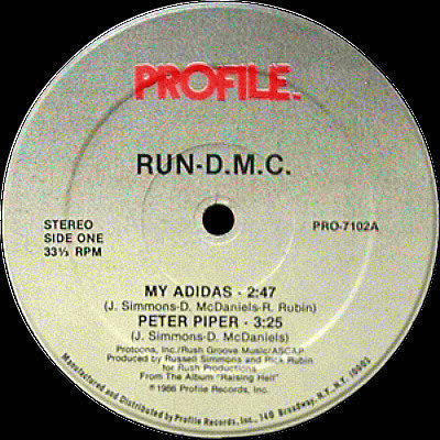 Run D.M.C. - My Adidas / Peter Piper