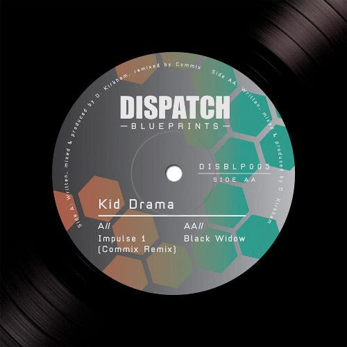 Kid Drama - Impulse [Commix Remix] / Black Widow [label sleeve]