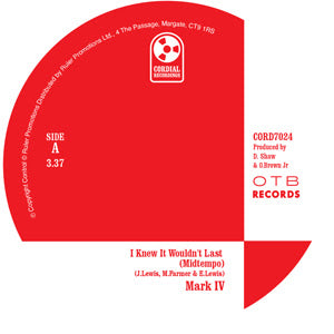 MARK IV - I Knew It Wouldn't Last