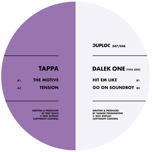 TAPPA & Dalek One - DUPLOC047/048