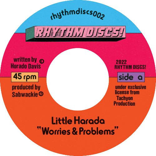 Little Harada - Worries & Problems / I Want To Rap With You