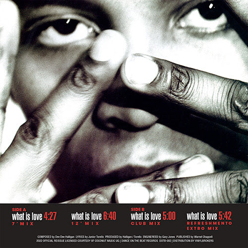 HADDAWAY - WHAT IS LOVE [Red Vinyl]