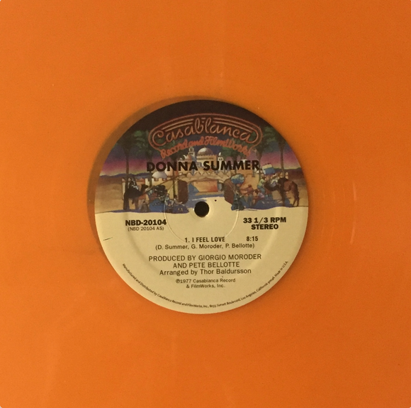 Donna Summer - I Feel Love / Love to Love You, Baby [Orange Vinyl]