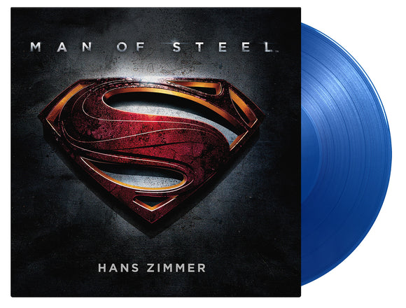 ORIGINAL SOUNDTRACK - MAN OF STEEL (Translucent blue coloured vinyl + Booklet + fridge magnet)