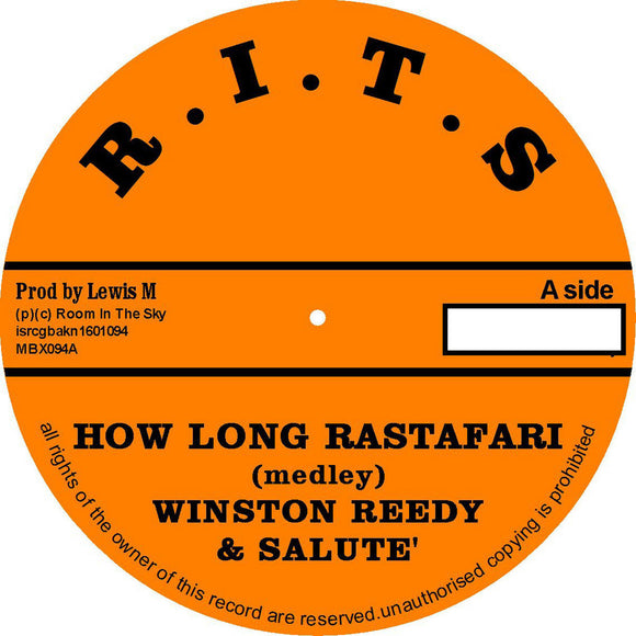 Winston Reedy & Salute - How Long Rastafari