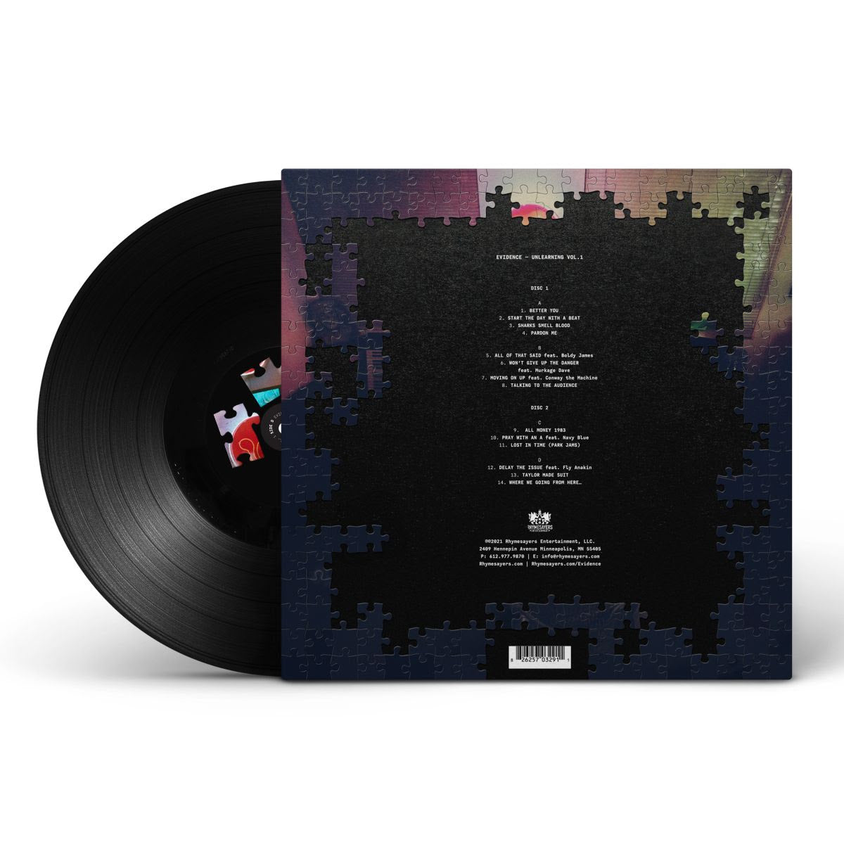 Evidence - Unlearning Vol. 1 [2LP]