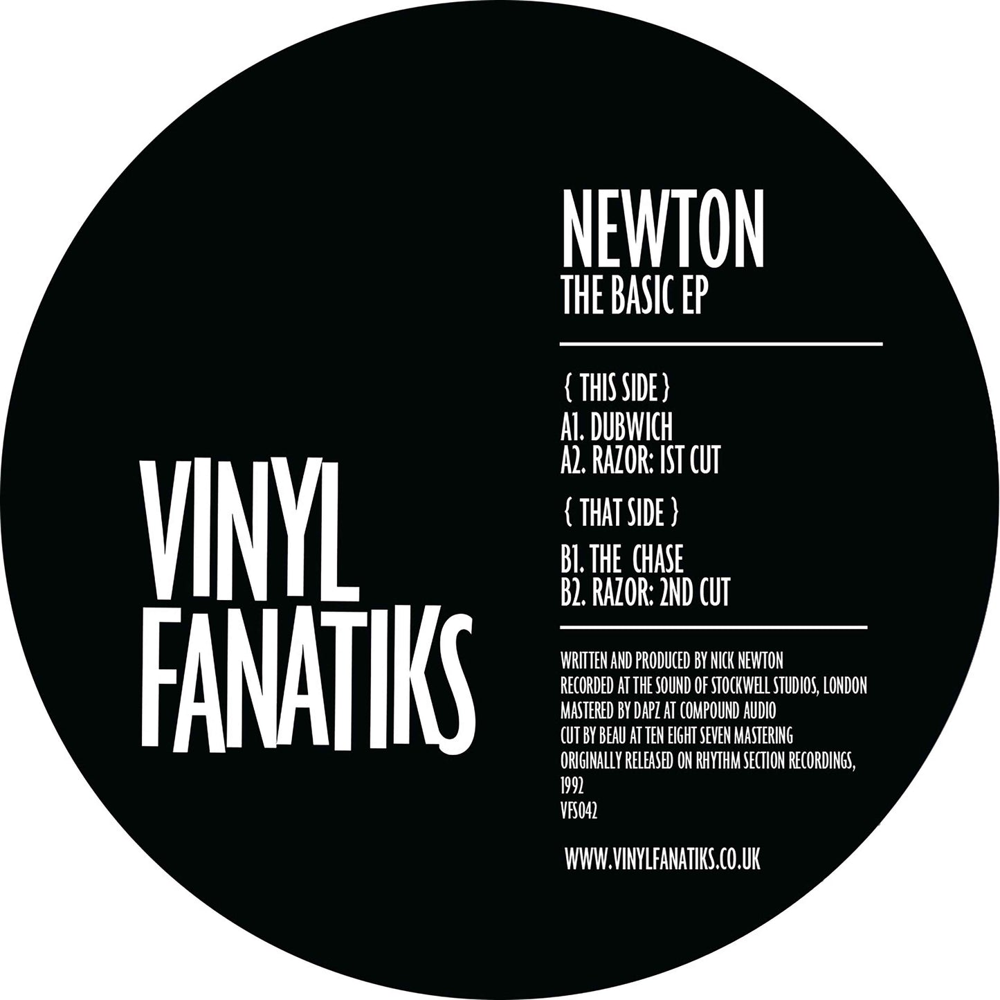 Newton - Basics EP [Galactic Grey Vinyl]