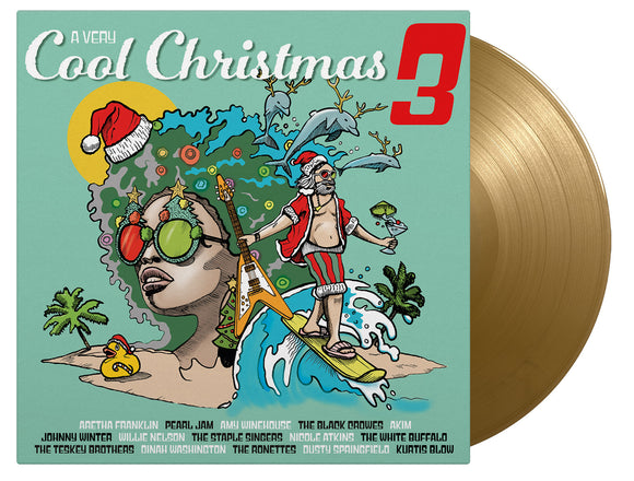 Various Artists - A Very Cool Christmas 3 (2LP Gold Coloured)