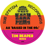 Missing & Skeleton Army - Raised In The 80’s / Tim Reaper Remix [10" Yellow Marbled Vinyl]