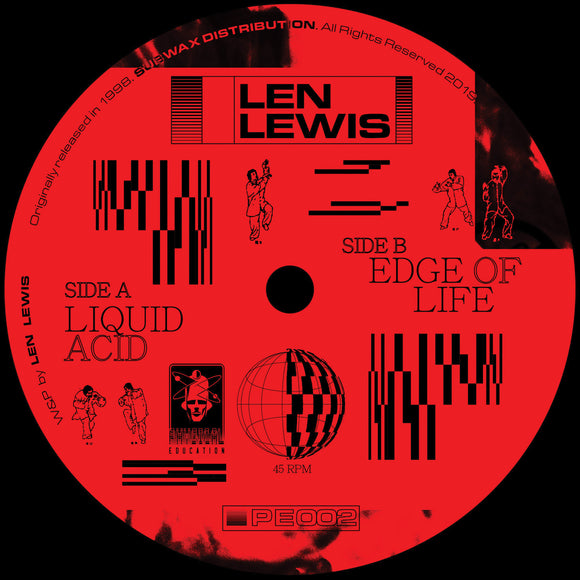 Len Lewis - Liquid Acid / Edge of Life  (2022 Repress)