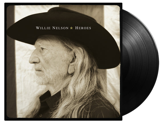 Willie Nelson - Heroes (2LP Black)