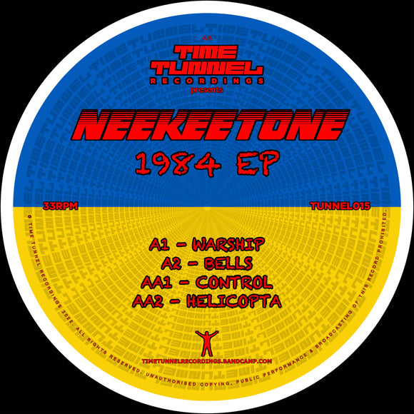 Neekeetone - 1984 EP [Yellow Vinyl]